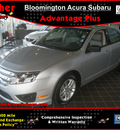 ford fusion 2011 silver sedan s gasoline 4 cylinders front wheel drive automatic 55420