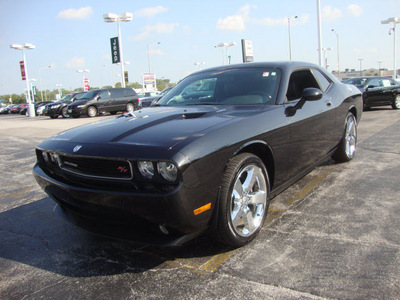dodge challenger 2010 black coupe r t gasoline 8 cylinders rear wheel drive automatic 60443