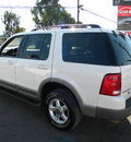 ford explorer 2002 white suv xlt gasoline 6 cylinders rear wheel drive automatic 92882