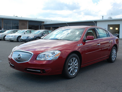 buick lucerne 2011 red sedan cxl premium flex fuel 6 cylinders front wheel drive automatic 27330