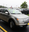 ford edge 2008 lt  gray suv sel gasoline 6 cylinders all whee drive automatic with overdrive 07735