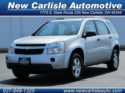 chevrolet equinox 2009 silver suv ls gasoline 6 cylinders front wheel drive automatic 45344