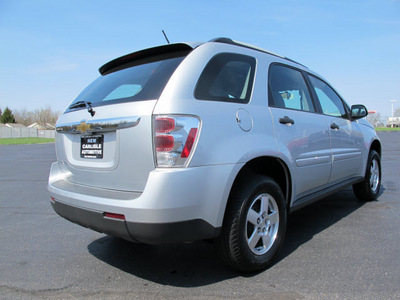 chevrolet equinox 2009 silver suv ls gasoline 6 cylinders front wheel drive automatic 45344