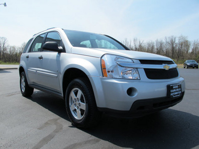 chevrolet equinox 2009 silver suv ls gasoline 6 cylinders front wheel drive automatic 45344