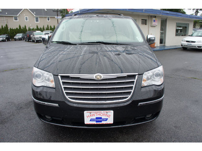 chrysler town and country 2008 black van limited gasoline 6 cylinders front wheel drive shiftable automatic 07507