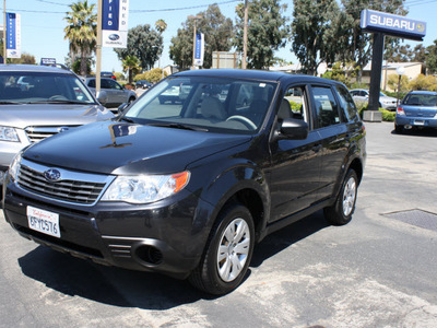 subaru forester 2009 black suv 2 5 x gasoline 4 cylinders all whee drive automatic 94063