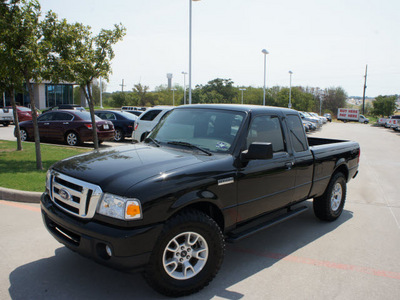 ford ranger 2010 black xlt gasoline 6 cylinders 4 wheel drive automatic 76205