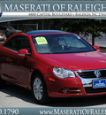 volkswagen eos 2008 dk  red turbo gasoline 4 cylinders front wheel drive shiftable automatic 27616