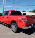 ford f 150 2011 red flex fuel 8 cylinders 4 wheel drive automatic 55321
