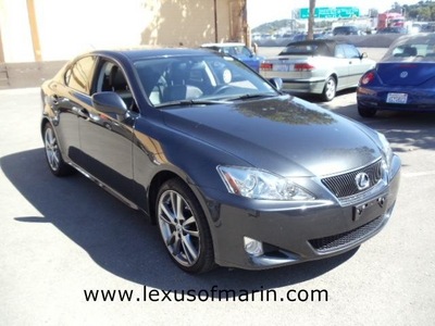 lexus is 350 2008 sedan gasoline 6 cylinders rear wheel drive 6 speed automatic 94901