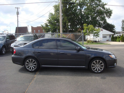 subaru legacy 2008 dk  gray sedan 2 5 gt spec b gasoline 4 cylinders all whee drive manual 45324