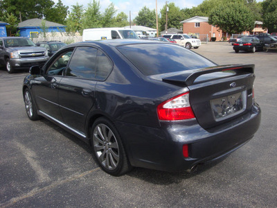 subaru legacy 2008 dk  gray sedan 2 5 gt spec b gasoline 4 cylinders all whee drive manual 45324