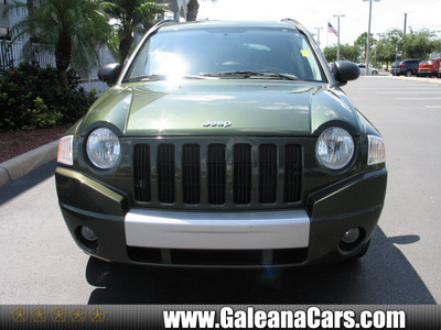 jeep compass 2007 green suv limited gasoline 4 cylinders 4 wheel drive automatic 33912