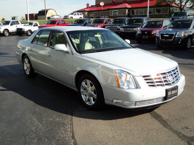 cadillac dts 2007 gray sedan gasoline 8 cylinders front wheel drive automatic 45036