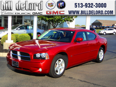 dodge charger 2010 inferno red crystal sedan sxt gasoline 6 cylinders rear wheel drive automatic 45036