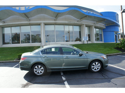 honda accord 2009 mystic green sedan ex l gasoline 4 cylinders front wheel drive 5 speed automatic 07724