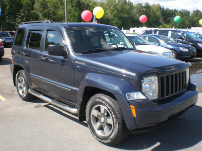 jeep liberty 2008 blue suv sport gasoline 6 cylinders 4 wheel drive automatic 13502