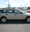 subaru outback 2008 gold wagon 2 5i gasoline 4 cylinders all whee drive automatic 13502