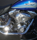 harley davidson flstf 2010 blue fat boy 2 cylinders 6 speed 45342