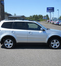 subaru forester 2009 silver suv 2 5 x gasoline 4 cylinders all whee drive autostick 55811