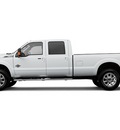 ford f 350 super duty 2012 white platinum meta biodiesel 8 cylinders 4 wheel drive shiftable automatic 46168