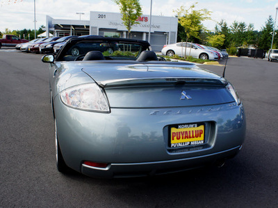 mitsubishi eclipse spyder 2007 gray gt gasoline 6 cylinders front wheel drive 6 speed manual 98371