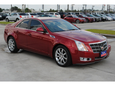 cadillac cts 2008 red sedan 3 6l di gasoline 6 cylinders all whee drive automatic with overdrive 77090