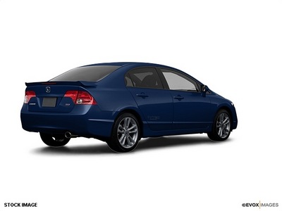 honda civic 2008 blue sedan si gasoline 4 cylinders front wheel drive 6 speed manual 44060