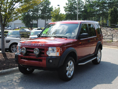 land rover lr3 2008 red suv hse gasoline 8 cylinders 4 wheel drive automatic 27511