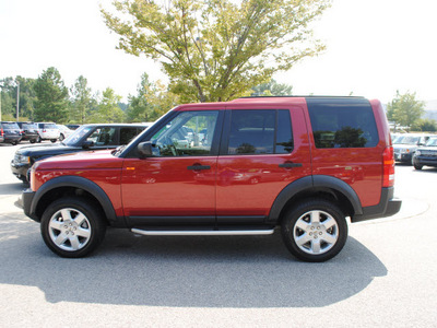 land rover lr3 2008 red suv hse gasoline 8 cylinders 4 wheel drive automatic 27511