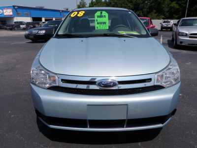 ford focus 2008 lt  blue sedan s gasoline 4 cylinders front wheel drive automatic 32401