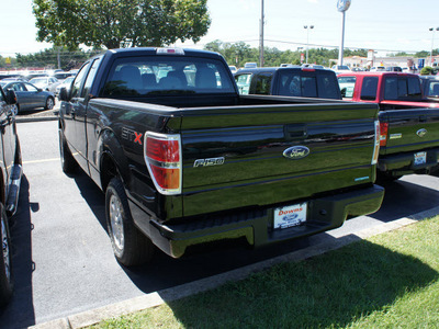ford f 150 2011 black stx flex fuel 6 cylinders 2 wheel drive automatic with overdrive 08753