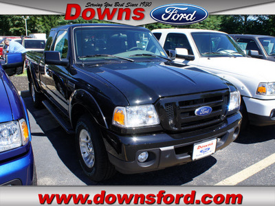 ford ranger 2011 black sport gasoline 6 cylinders 2 wheel drive automatic with overdrive 08753