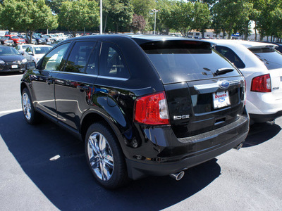 ford edge 2011 black limited gasoline 6 cylinders front wheel drive automatic with overdrive 08753