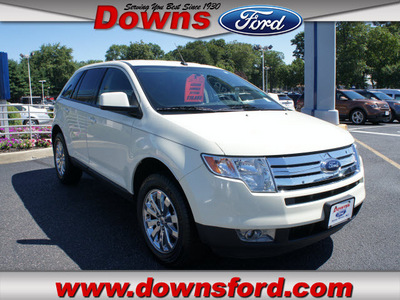 ford edge 2008 tan suv sel gasoline 6 cylinders front wheel drive automatic with overdrive 08753