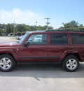 jeep commander 2007 red suv sport 4x4 flex fuel 8 cylinders 4 wheel drive autostick 62863