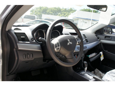 mitsubishi lancer 2011 silver sedan es gasoline 4 cylinders front wheel drive automatic 07724