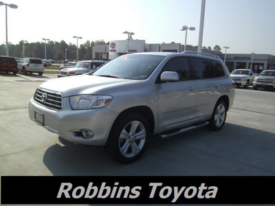 toyota highlander 2009 silver suv limited gasoline 6 cylinders front wheel drive automatic 75503
