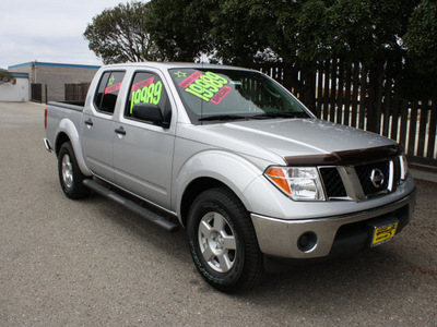 nissan frontier 2008 silver se v6 gasoline 6 cylinders 2 wheel drive automatic 93955