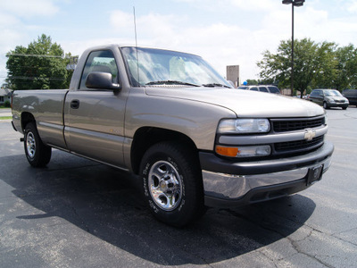 chevrolet silverado 1500 2001 pewter pickup truck gasoline 6 cylinders rear wheel drive automatic 61008