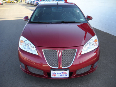 pontiac g6 2008 red sedan gxp gasoline 6 cylinders front wheel drive automatic 79925