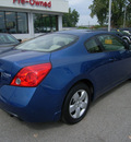 nissan altima 2008 blue coupe gasoline 4 cylinders front wheel drive automatic 46219