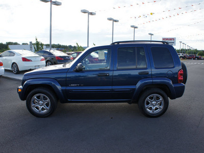 jeep liberty 2003 blue suv limited gasoline 6 cylinders 4 wheel drive automatic with overdrive 98371
