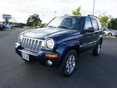 jeep liberty 2003 blue suv limited gasoline 6 cylinders 4 wheel drive automatic with overdrive 98371