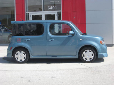 nissan cube 2009 blue suv gasoline 4 cylinders front wheel drive automatic 33884