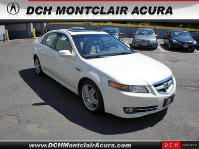 acura tl 2008 white sedan gasoline 6 cylinders front wheel drive shiftable automatic 07044