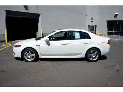 acura tl 2008 white sedan gasoline 6 cylinders front wheel drive shiftable automatic 07044