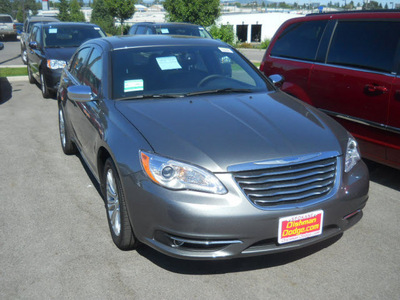chrysler 200 2011 dk  gray sedan limited flex fuel 6 cylinders front wheel drive shiftable automatic 99212