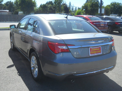 chrysler 200 2011 dk  gray sedan limited flex fuel 6 cylinders front wheel drive shiftable automatic 99212