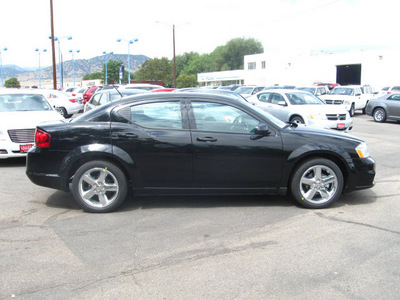 dodge avenger 2011 black sedan gasoline 4 cylinders front wheel drive automatic 80301